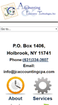 Mobile Screenshot of jcaccountingcpa.com